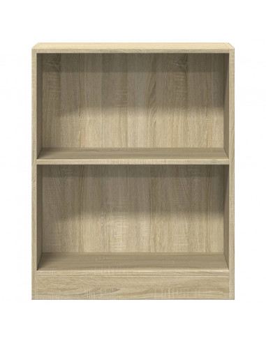Libreria Rovere Sonoma 60x24x76 cm in Legno Multistrato