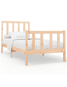 Giroletto in Legno Massello di Pino 90x200 cm 2