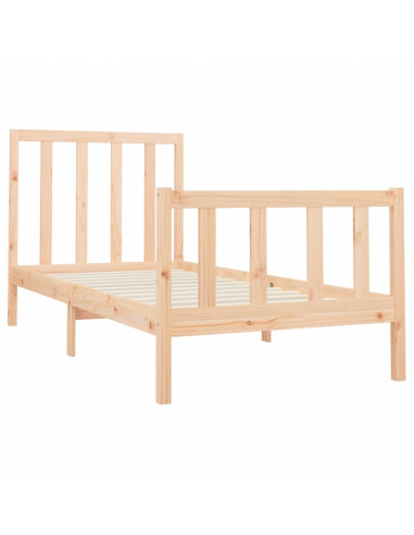 Giroletto in Legno Massello di Pino 90x200 cm