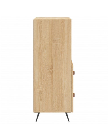 Credenza Rovere Sonoma 34,5x34x90 cm in Legno Multistrato