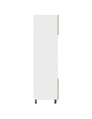 Mobile Microonde Rovere Artigianale 60x57x207 cm in Truciolato