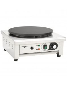 Piastra Elettrica per Crepes con Vassoio Estraibile 40 cm 3000 W 2