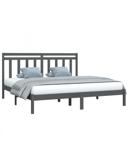 Giroletto Grigio in Legno Massello 200x200 cm