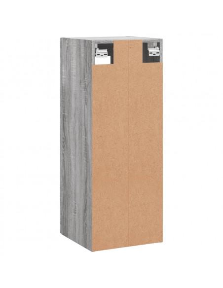 Mobile a Parete Grigio Sonoma 34,5x34x90 cm