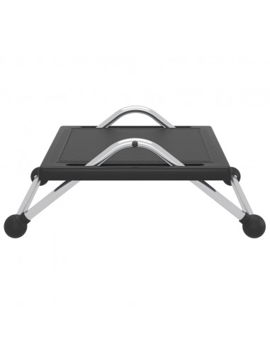 Poggiapiedi Nero 45x40x13,5 cm