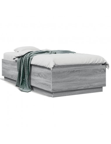 Giroletto Grigio Sonoma 75x190 cm in Legno Multistrato