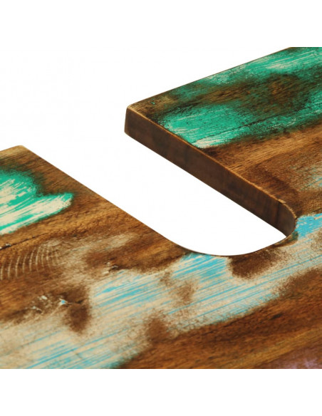 Mobile Lavabo da Bagno 62x34x58cm in Legno Massello di Acacia