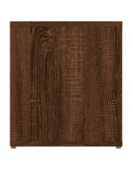 Mobili TV 2pz Rovere Marrone 80x31,5x36 cm in Legno Multistrato