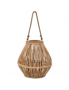 Supporto per Lanterna a Sospensione in Vimini Naturale 2