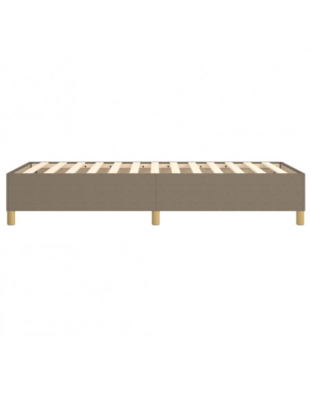 Giroletto a Molle Tortora 90x200 cm in Tessuto
