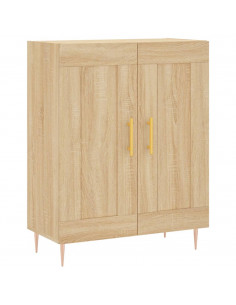 Credenza Rovere Sonoma 69,5x34x180 cm in Legno Multistrato 2