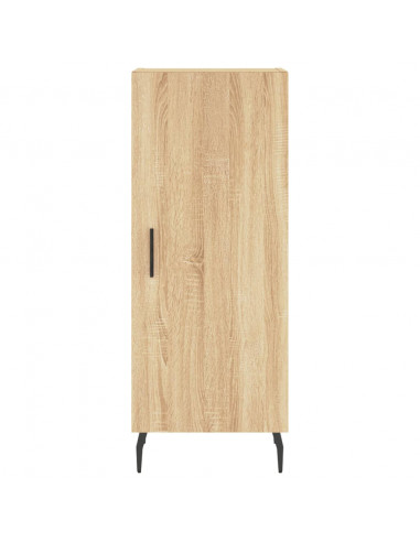 Credenza Rovere Sonoma 34,5x34x180 cm in Legno Multistrato