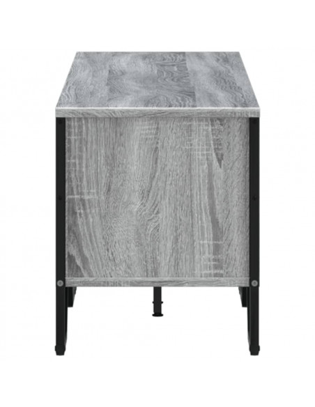 Mobile Porta TV Grigio Sonoma 180x34x41cm in Legno Multistrato