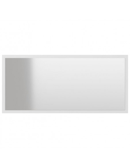 Set Mobili da Bagno 2 pz Bianco in Legno Multistrato