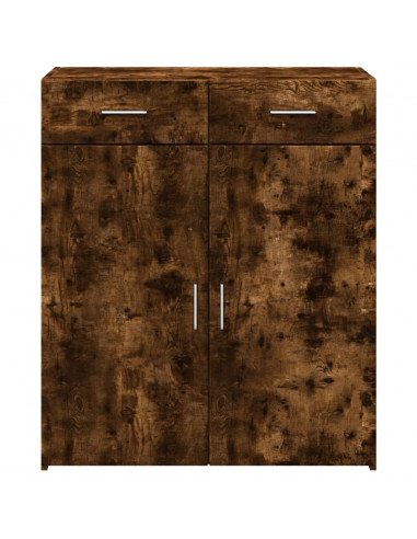 Credenza Rovere Sonoma 80x42,5x93 cm in Legno Multistrato