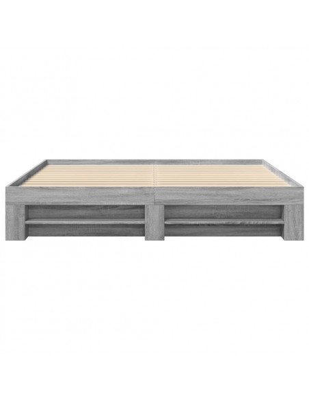 Giroletto Grigio Sonoma 180x200 cm in Legno Multistrato