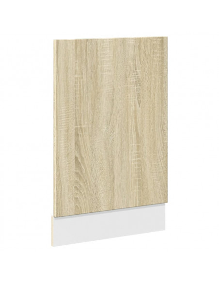 Pannello Lavastoviglie Rovere Sonoma 45x3x67 cm Multistrato
