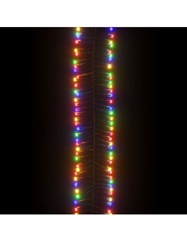 Gruppo Stringa LED con 3000 Luci LED Multicolore 23 m PVC