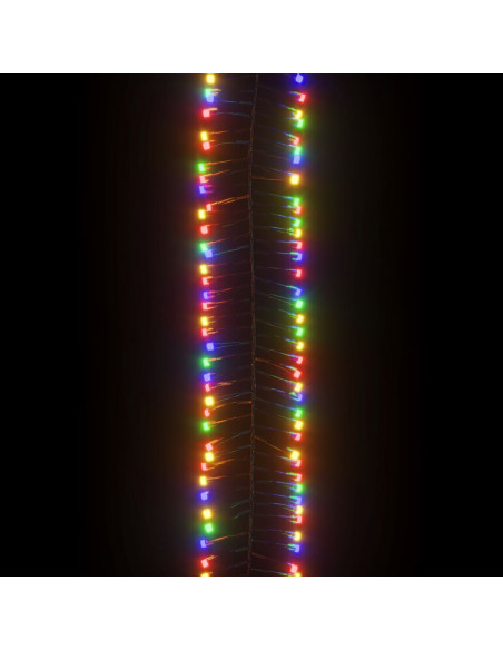 Gruppo Stringa LED con 3000 Luci LED Multicolore 23 m PVC