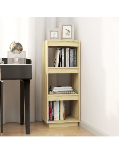 Libreria/Divisorio 40x35x103 cm in Legno Massello di Pino