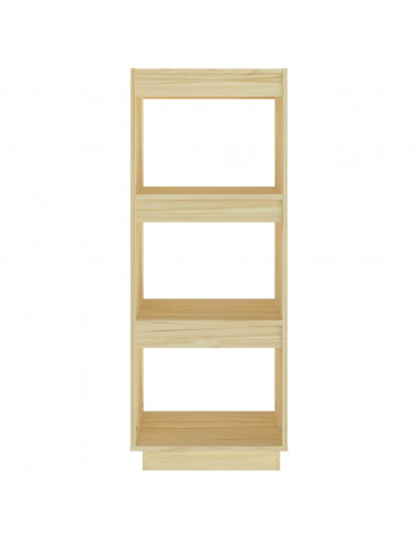 Libreria/Divisorio 40x35x103 cm in Legno Massello di Pino