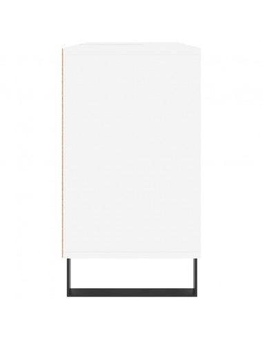 Mobile da Bagno Bianco 80x33x60 cm in Legno Multistrato