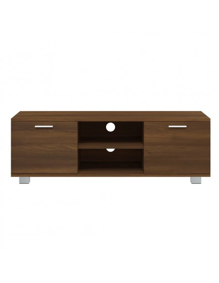 Mobile TV Rovere Marrone 120x40,5x35 cm in Legno Multistrato