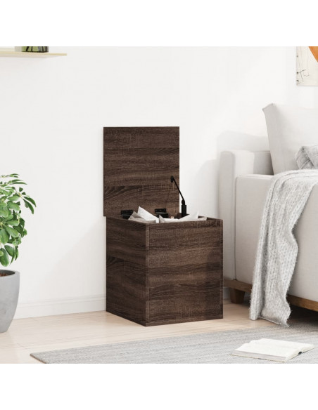 Contenitore Rovere Marrone 40x42x46 cm Legno Multistrato