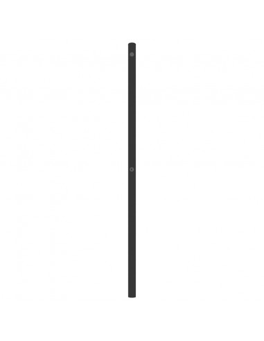 Testiera in Metallo Nero 200 cm