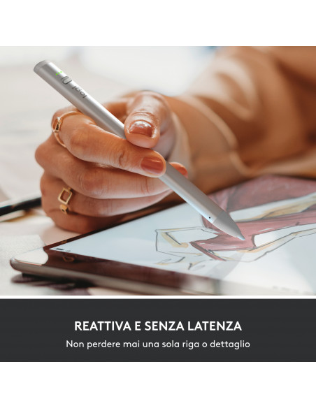 Logitech Crayon penna per PDA 20 g Argento