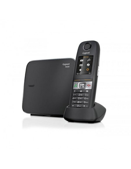 Gigaset E630 Telefono DECT Nero Identificatore di chiamata