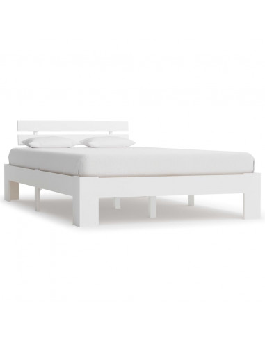 Giroletto Bianco in Legno Massello di Pino 120x200 cm