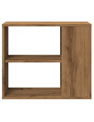 Mobiletto Laterale Rovere Artigianale 60x30x50 cm Multistrato