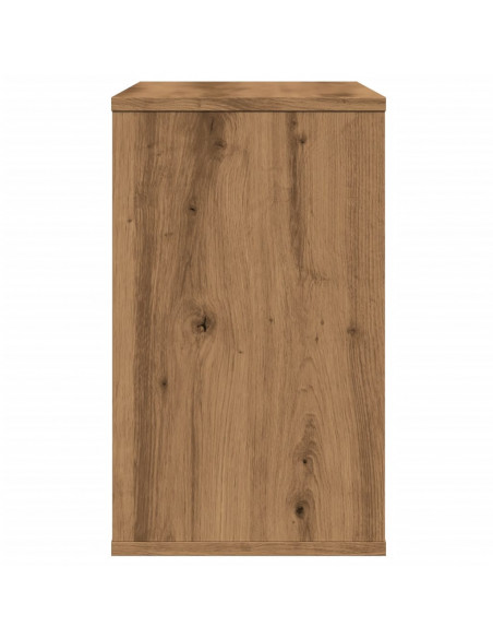 Mobiletto Laterale Rovere Artigianale 60x30x50 cm Multistrato