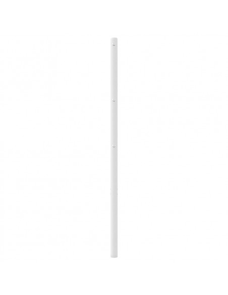 Testiera in Metallo Bianco 140 cm