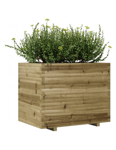 Fioriera da Giardino 90x60x72,5 cm in Legno di Pino Impregnato