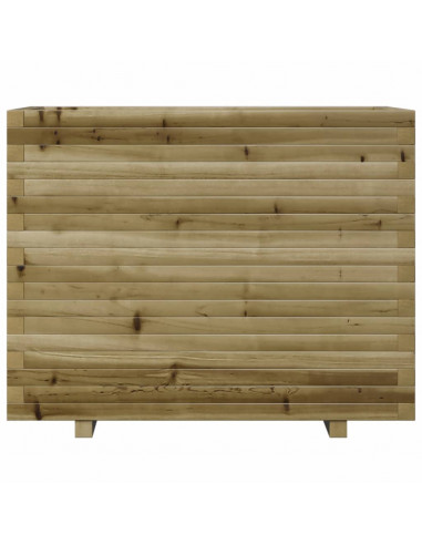 Fioriera da Giardino 90x60x72,5 cm in Legno di Pino Impregnato