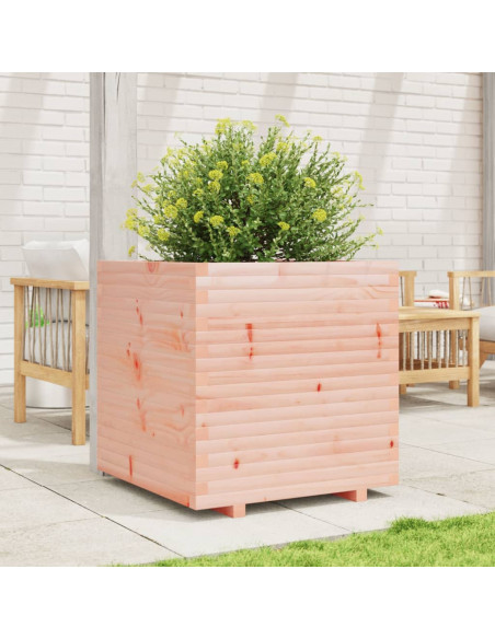 Fioriera da Giardino 70x70x72 cm in Legno Massello di Douglas