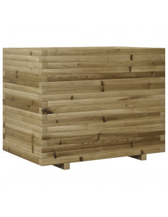 Fioriera da Giardino 90x60x72 cm in Legno di Pino Impregnato 2