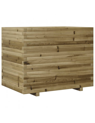 Fioriera da Giardino 90x60x72 cm in Legno di Pino Impregnato