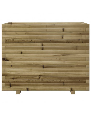 Fioriera da Giardino 90x60x72 cm in Legno di Pino Impregnato