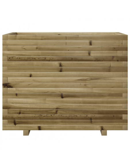 Fioriera da Giardino 90x60x72 cm in Legno di Pino Impregnato