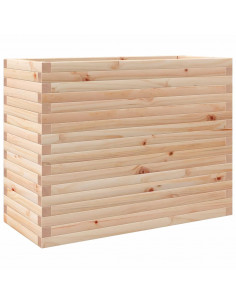 Fioriera da Giardino 90x40x68,5 cm in Legno Massello di Pino 2