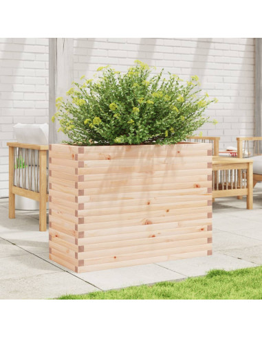 Fioriera da Giardino 90x40x68,5 cm in Legno Massello di Pino