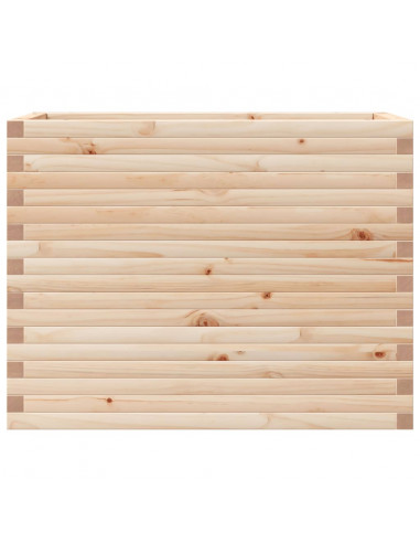 Fioriera da Giardino 90x40x68,5 cm in Legno Massello di Pino