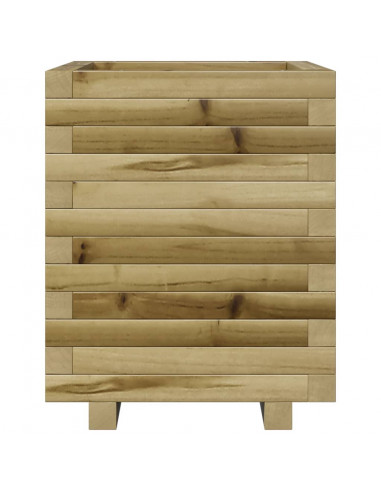 Fioriera da Giardino 40x40x49,5 cm in Legno di Pino Impregnato