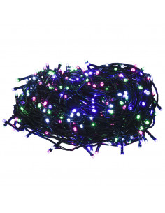 Stringa LED con 2000 Luci LED Pastello Multicolore 200 m PVC 2