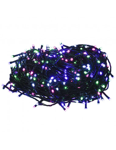 Stringa LED con 2000 Luci LED Pastello Multicolore 200 m PVC