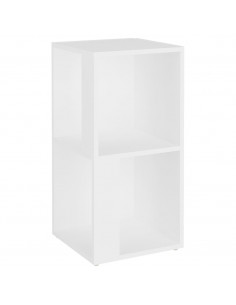 Pensile Angolare Bianco 33x33x67 cm in Legno Multistrato 2