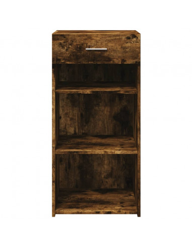 Credenza Rovere Fumo 45x42,5x93 cm in Legno Multistrato